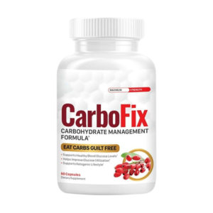 CarboFix bottle with natural ingredients for weight loss.