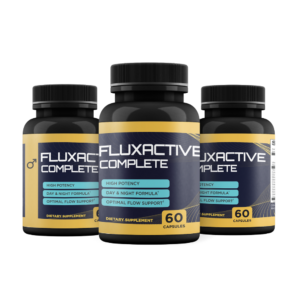 Fluxactive Complete bottle with natural ingredients for prostate health