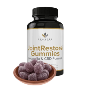 Bottle of Joint Restore Gummies.