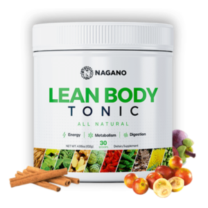 Nagano Lean Body Tonic natural weight management supplement bottle