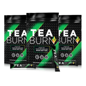 Tea Burn pouch with natural ingredients for weight loss