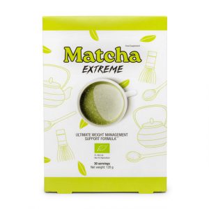 Matcha Extreme green tea powder supplement for weight management and detoxification