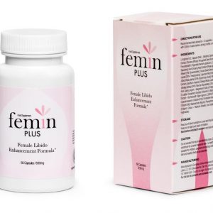 Femin Plus supplement for increased libido, hormonal balance, and intimate well-being