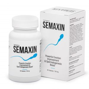 Semaxin supplement for male fertility, libido, and sexual health support.